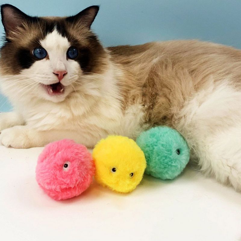 SMARTBALL™ | BALLE INTERACTIVE EN PELUCHE | - {{ CHAT & CIE }}